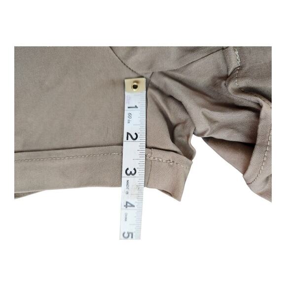Bebop womens khaki shorts sz 7 with belt - Picture 9 of 9